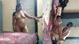 Older Indian couple enjoys home sex in HD video