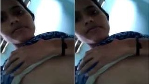 Nepalese girl flaunts her body on video call