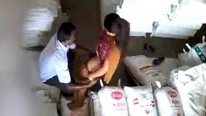 Desi bhabi's steamy lunchtime affair with co-worker leads to mind-blowing orgasm