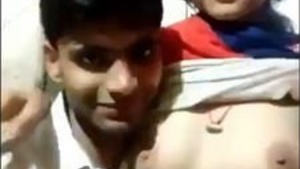 College student's wild fun with desi lover