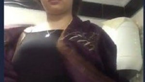 A stunning young desi wife in a steamy video