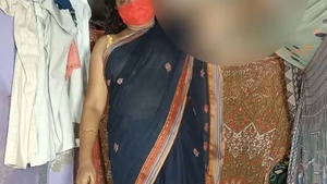 Desi aunty with big boobs and hard cock gets fucked hard