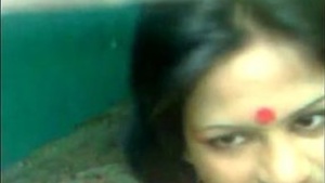 Indian MILF gets naughty with her lover in a steamy night encounter