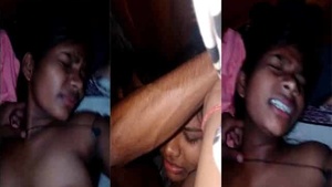 Young couple has intense sex in this video