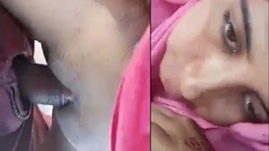 Bangladeshi girl has outdoor sex in MMS video