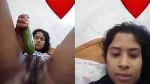 Bangla girl gets turned on and masturbates