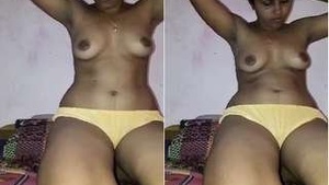Lankan wife flaunts her body in solo video