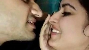 Sensual Indian couple shares intimate moments in a romantic video