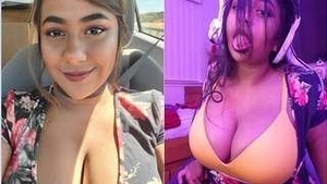 Indian pornstar gives oral pleasure to her fans