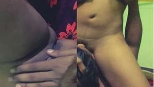 Indian wife enjoys oral and vaginal sex in this video