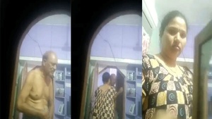 MMS video of desi sex with a mischievous father-in-law