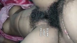 Big cocked Indian stud pounds fluffy pussy in HD video