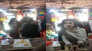 Pakistani girls enjoy sexual pleasure with a shopkeeper