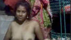 Rustic bhabhi flaunts her naked body in a homemade video