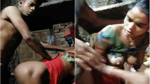 Amateur couple gets down and dirty in a steamy video