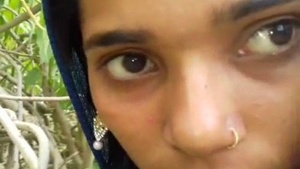 Wild doggy style sex in the jungle