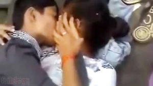 Indian college girls indulge in group sex outdoors
