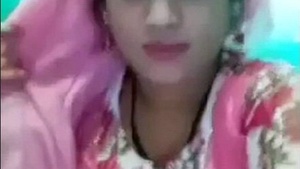 Solo female masturbation in the bathroom