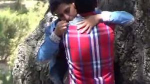 Desi Indian girl enjoys outdoor sex in public
