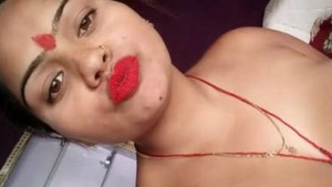 Hairy Indian woman flaunts her natural beauty in a nude video for her lover