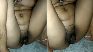 Indian couple has hot wank and handjob session