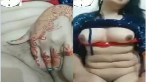 Cute Indian girl flaunts her boobs and pussy in amateur video