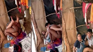 Couple enjoys sex on camera in Indian video
