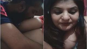 Indian bhabhi gets her big boobs sucked and fucked