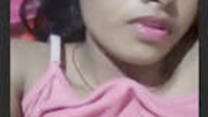 Indian girl flaunts her breasts and vagina in online video