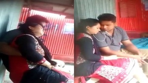 Chennai aunty's boobs and bum on display in hot video