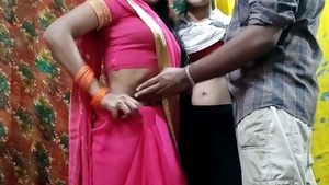 Desi BF and Bhabhi's steamy sex video in sati group