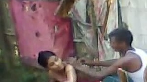 Desi couple gets intimate in a hot tub in this HD video