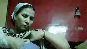 Egyptian MILF Gets Naughty on Camera