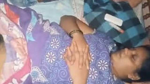 Desi bhabhi's naked sleep caught on camera