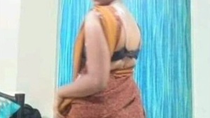 Tamil wife shows off her curves in steamy video