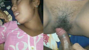 Young girl with a hairy vagina gets pounded hard