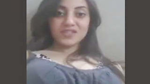 Cute desi single girl records her first BF experience