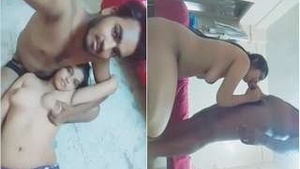 Boudi bathing and sucking cock in desi love affair