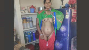 Rashma the Indian Aunt Strips and Teases in a Steamy Video