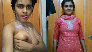 Enjoy Desi babes in a hot shower on cam