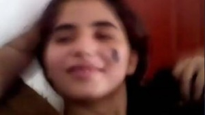 Cute Indian girl gets naughty in a steamy video