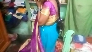 Tamil language teacher gets naughty in a steamy video