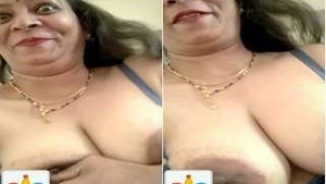 Desi bhabi flaunts her boobs in naughty video