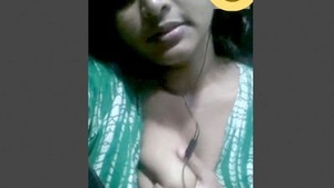 Cute Indian girl goes nude in solo video