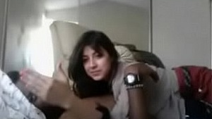 Pakistani beauty gets naughty in a solo video