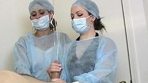 Watch a Tag Team of Nurses in Action in This Porn Video