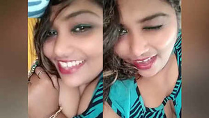 Indian babe with big boobs gives a deepthroat blowjob