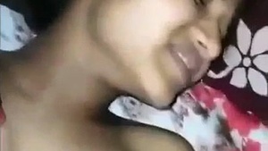 Shaved Indian girl moans in pleasure while getting fucked