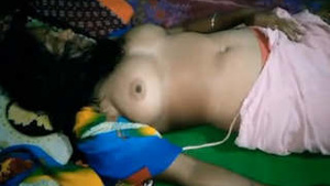 Desi sleeping bhabhi gets caught on camera