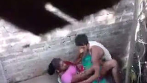 Amateur couple caught having sex and recorded by villagers